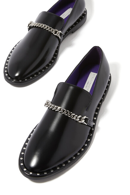 Falabella Chain-Link Loafers
